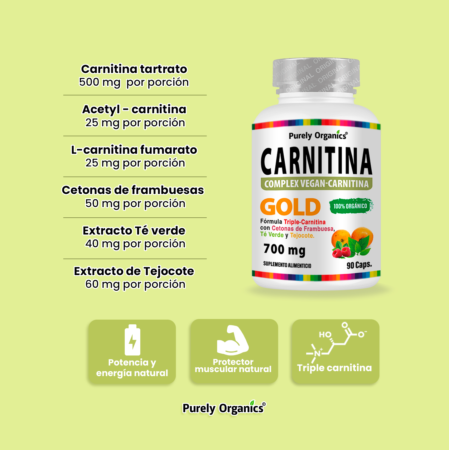l carnitina tartrato o acetil carnitina L-Carnitina Tartrato 1000 mg | 120 Cápsulas